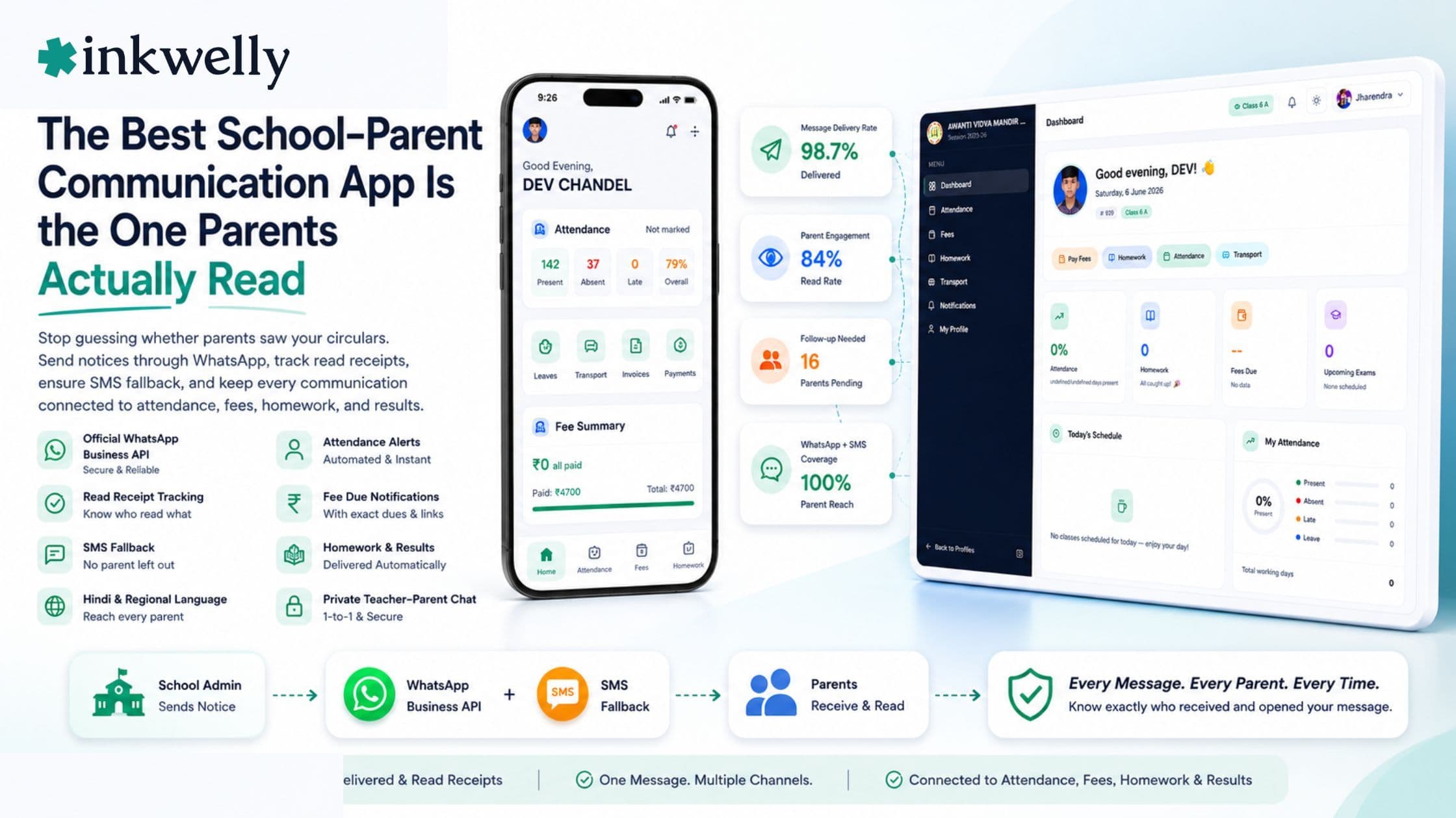 Best School–Parent Communication App in India 2026