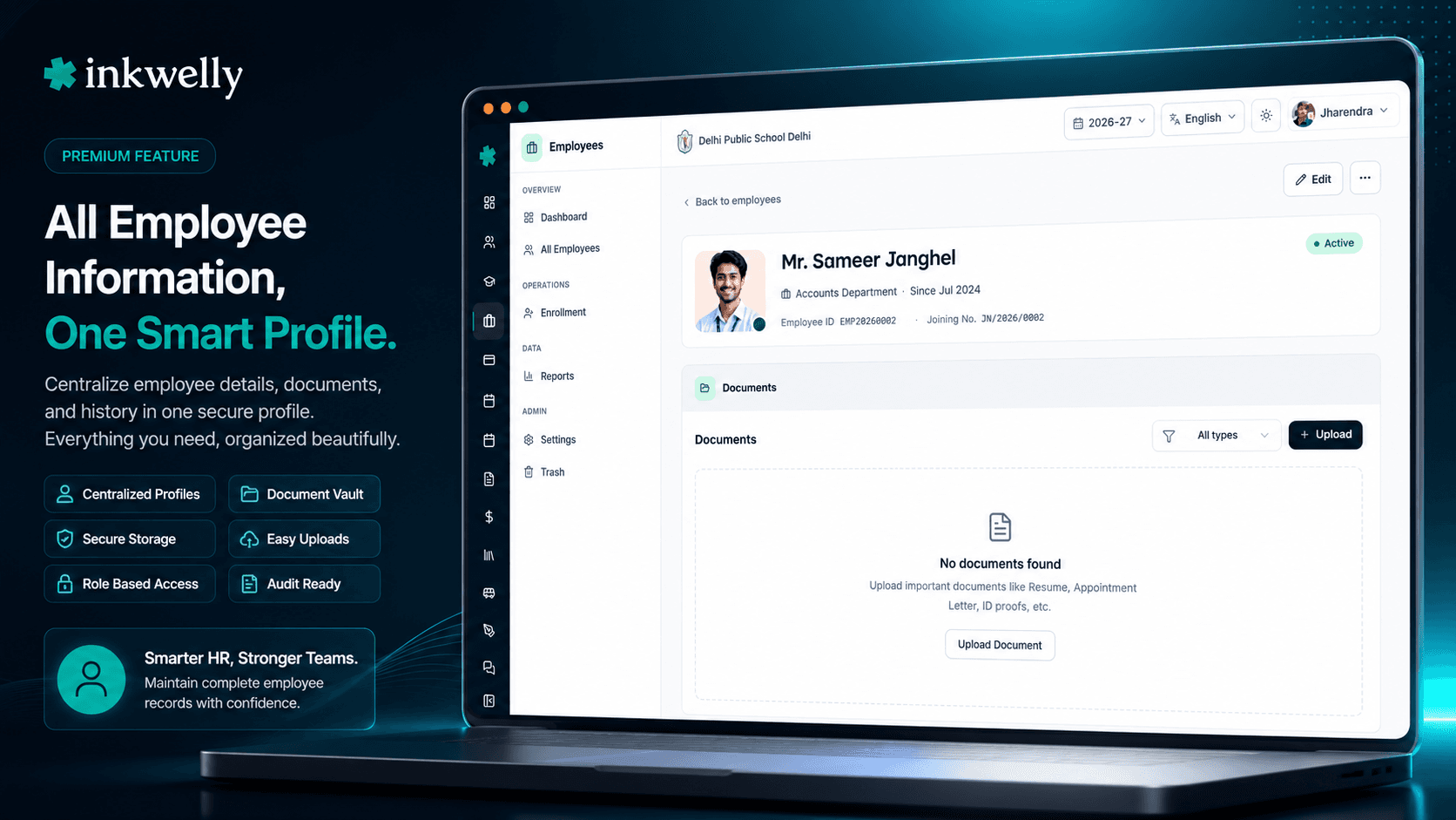 Employees Documents management inkwelly