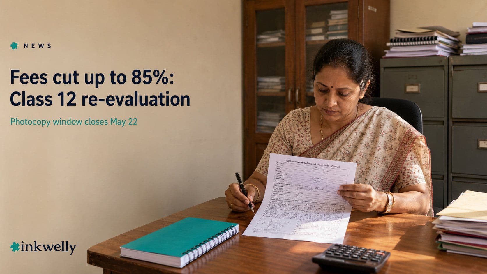 Cbse class 12 photocopy revaluation fee cut 2026