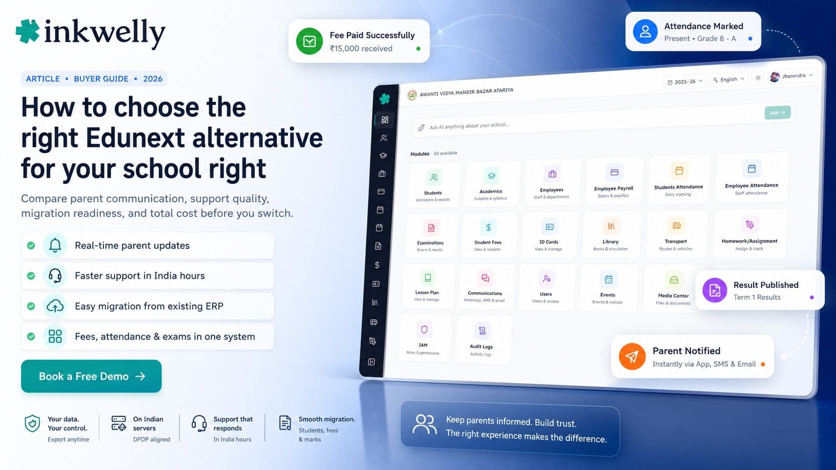 Best Edunext Alternatives for Indian Schools 2026