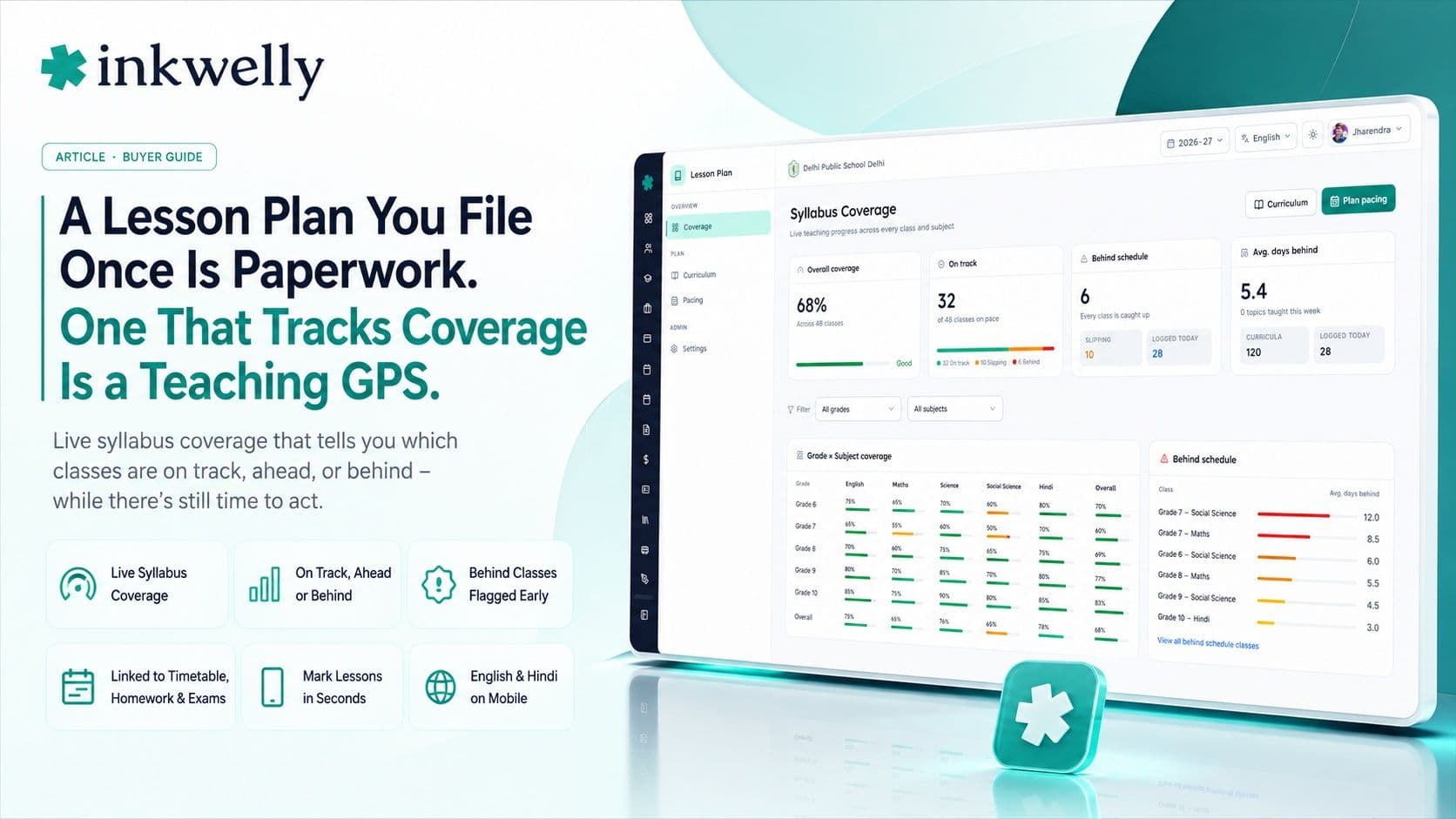 Best Lesson Plan & Syllabus Coverage Software 2026