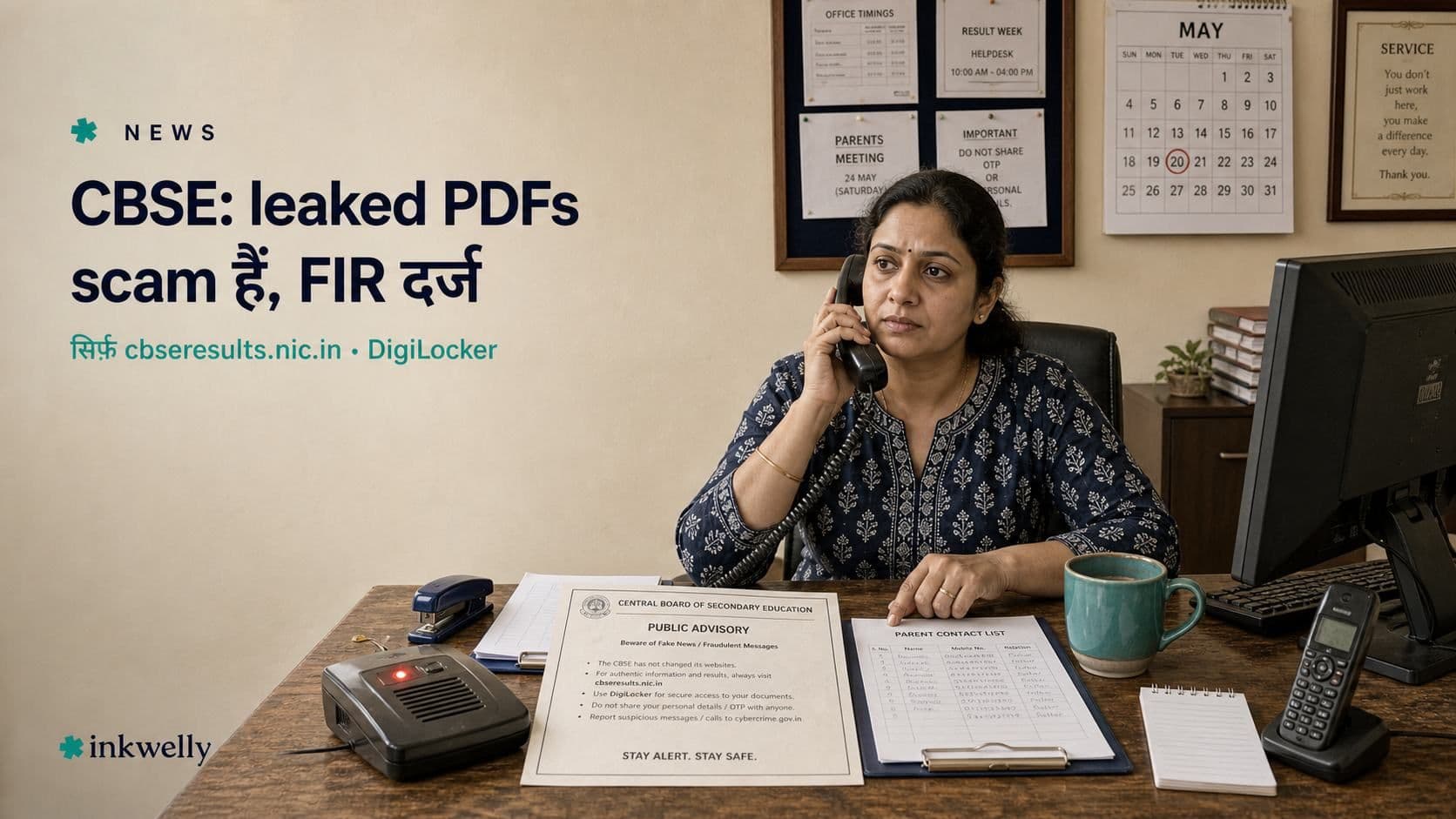 Cbse fake class 12 result leak telegram fir 2026 hindi