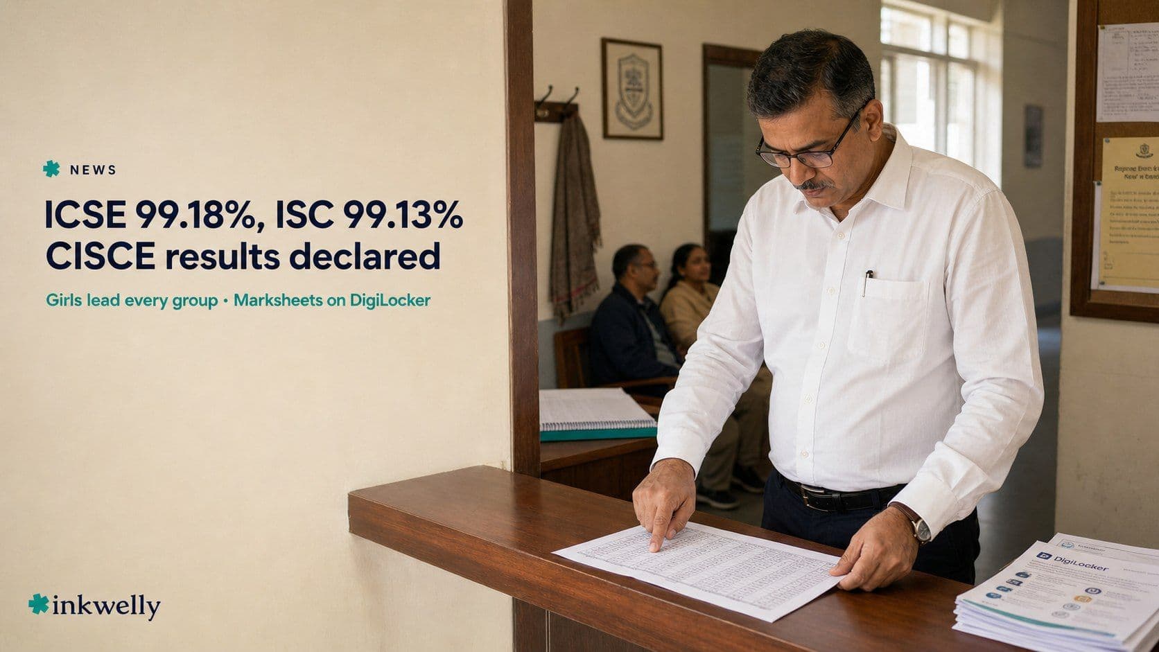 Icse isc result 2026 99 percent pass