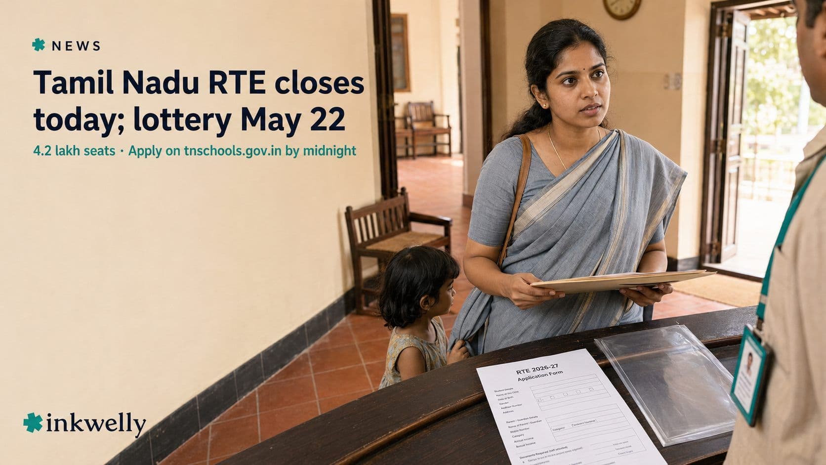 Tamil nadu rte 2026 27 deadline may 18 lottery may 22